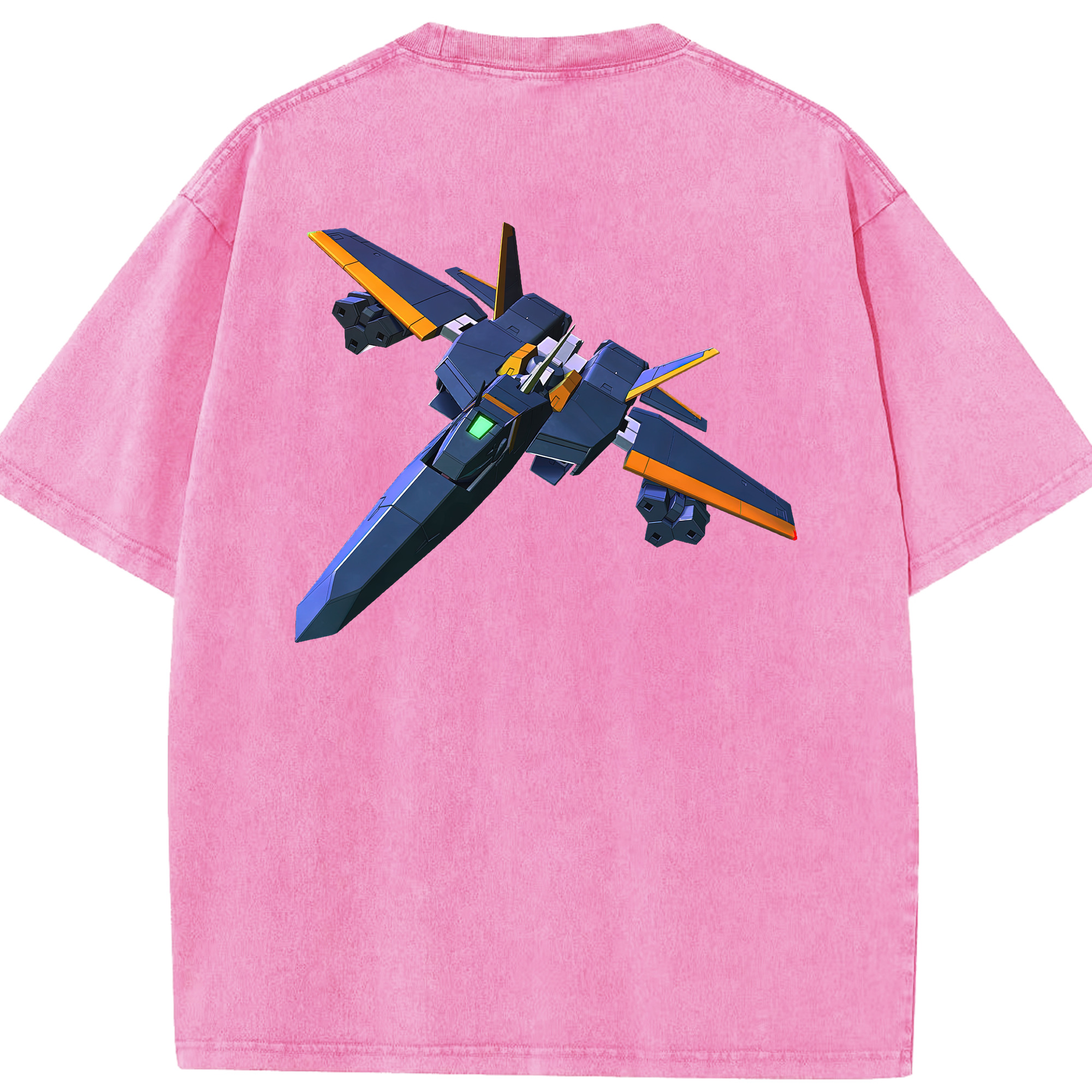 （画像用） 機動戦士ガンダム Mobile Suit Gundam 綿100% ヴィンテージ風 半袖Tシャツ（背面プリント）